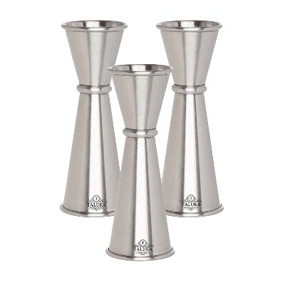 

3PC Stainless Steel Double Side Peg Measure Cocktail Measuring Bar Tool 30 60ml