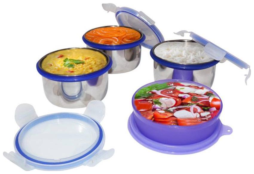 

G-King Assorted Lunch box ( Set of 1 300 ml )