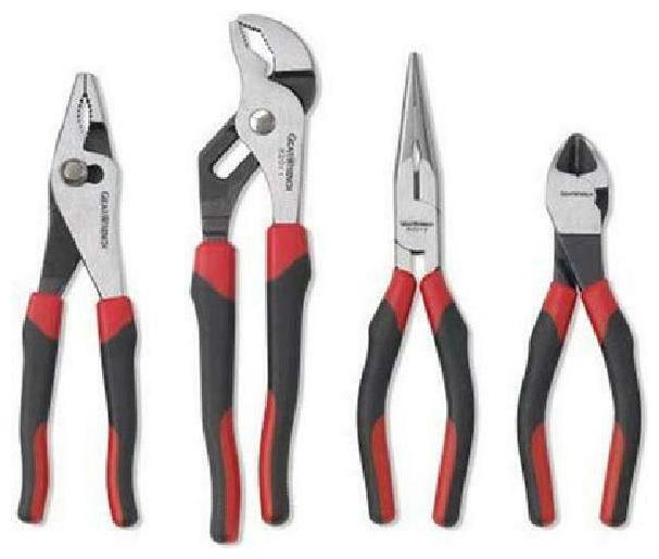 

4 Pc Mixed Pliers Set nickel chromium steel maximum gripping strength