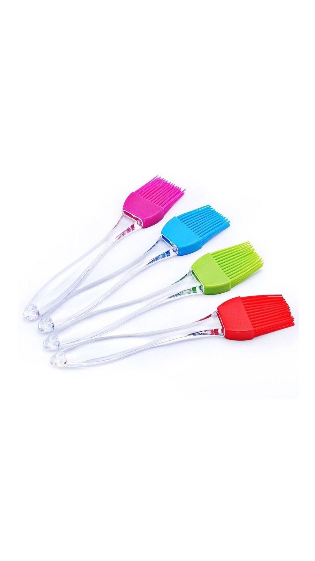Buy 4 pcs Silicone Brush Set for Cooking Baking Big Size 9Inch Online at Low Prices in India
