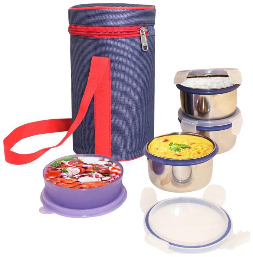 

G-King Assorted Lunch box ( Set of 1 300 ml )