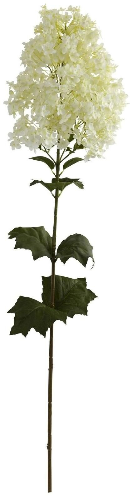 

40 Peegee Hydrangea Artificial Flower (Set of 2) - h40 h40 in w8 in d