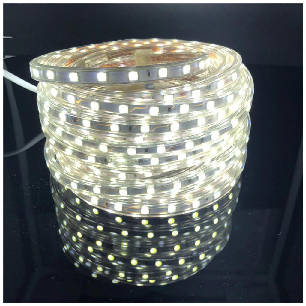

40M WhiteColor LED Strip Light Waterproof LED SMD 5050 60LEDs m Flexible Lights for Living Room Outdoor Lighting with Plug