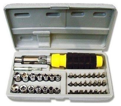 

41-In-1 Foldable Multipurpose Magnetic Tool Kit And Screwdriver Set