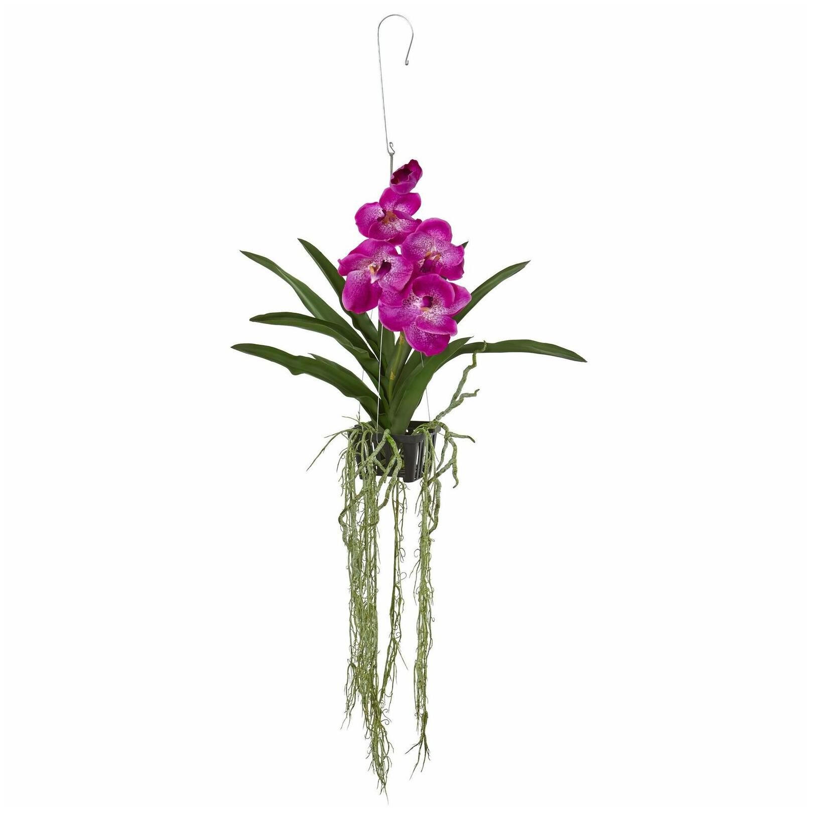 

41 Vanda Orchid Hanging Basket Artificial Plant
