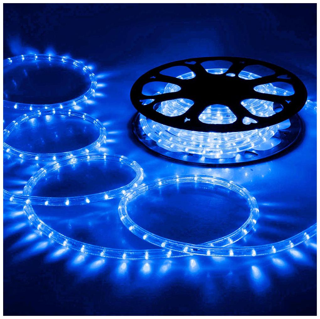

45 Meter Blue Color 220V SMD 5050 Flexible Led Strip Light Plug 60leds m IP67 Waterproof Led Strip