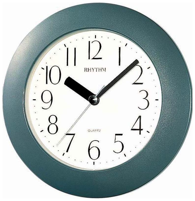 

Rhythm Plastic Analog Wall clock ( Set of 1 )