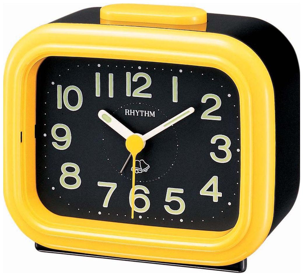 

Rhythm Plastic Analog Alarm clock ( Set of 1 )