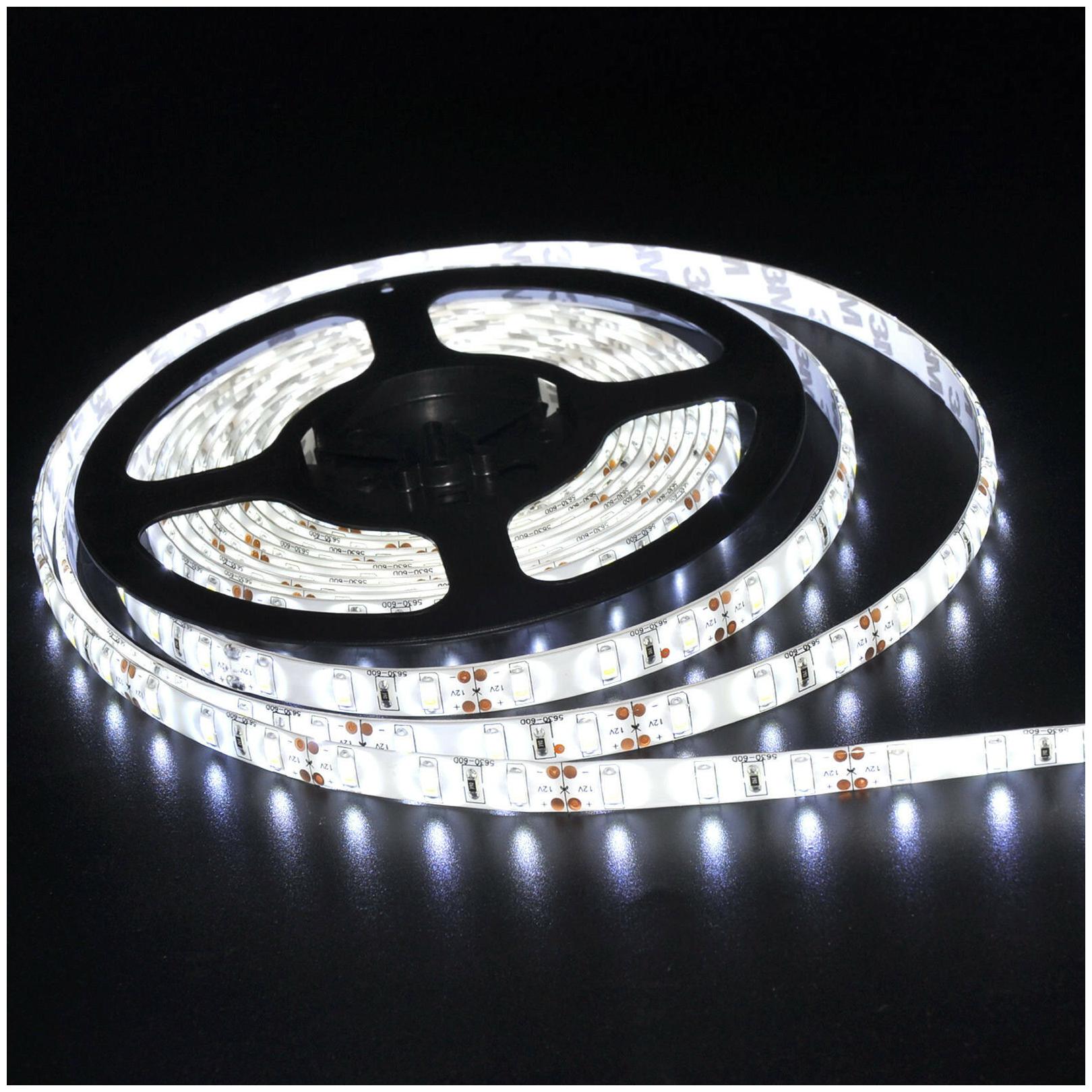 

5-20M LED Strip Light 12V 5630 SMD 300LEDs Bar Flexible Light Brighter Than 5050