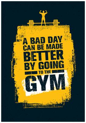 5 Ace A Bad Day Can Quotation Wall Sticker Paper Poster Quotation Assorted Paper Set Of 1