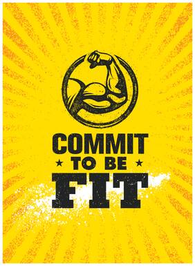 5 Ace A Commit Wall Sticker Paper Poster
