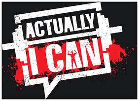 5 Ace Actually I Can Wall Sticker Paper Poster