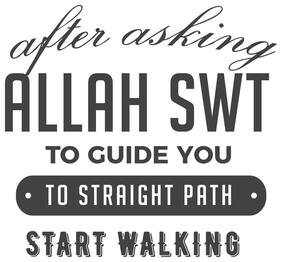 5 Ace After Asking Allah Swt Islamic Wall Sticker Paper Poster Reglious Assorted Paper Set Of 1