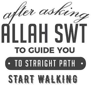 5 Ace After Asking Allah Swt Islamic Wall Sticker Paper Poster Reglious Assorted Paper Set Of 1