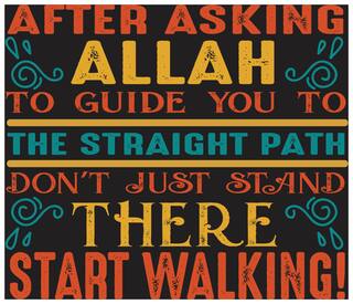 5 Ace After Asking Allah To Guide Wall Sticker Paper Poster