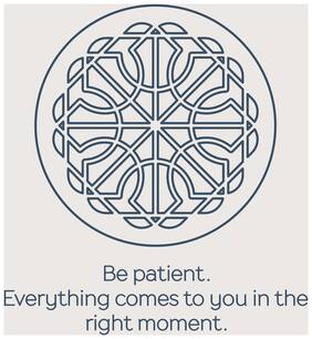 5 Ace Be Patient Everything Wall Sticker Paper Poster