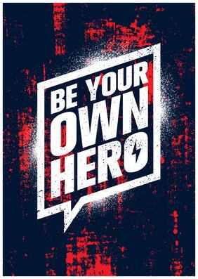 5 Ace Be Your Own Wall Sticker Paper Poster