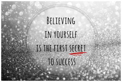 5 Ace Believe In Yourself Paper Poster