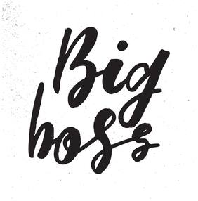 5 Ace Bog Boss Black Wall Sticker Paper Poster