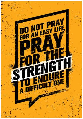 5 Ace Do Not Pray For An Motivational,Office Quotes Inspirational Paper Poster