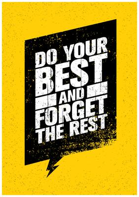 5 Ace Do Your Best And Wall Sticker Paper Poster