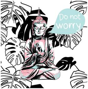 5 Ace Don'T Worry Wall Sticker Paper Poster