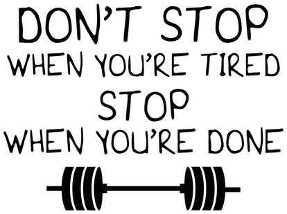 5 Ace Don'T Stop Wall Sticker Paper Poster