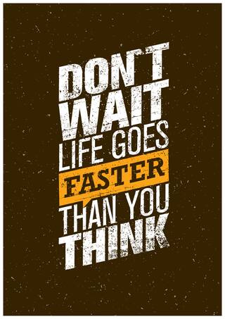 5 Ace Don'T Want Life Goes Faster Motivational,Office Quotes Inspirational Paper Poster