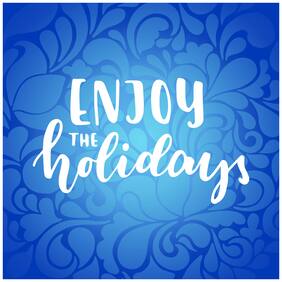 5 Ace Enjoy The Holidays Islamic Wall Sticker Paper Poster