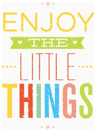5 Ace Enjoy The Little Wall Sticker Paper Poster