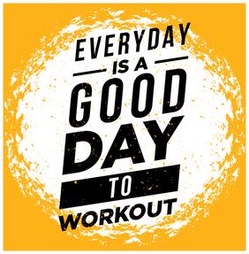 5 Ace Everyday Is A Good Day Wall Sticker Paper Poster