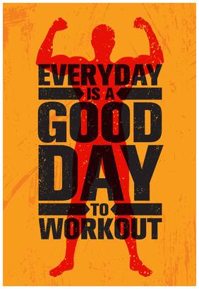 5 Ace Everyday Is A Quotation Wall Sticker Paper Poster Quotation Assorted Paper Set Of 1