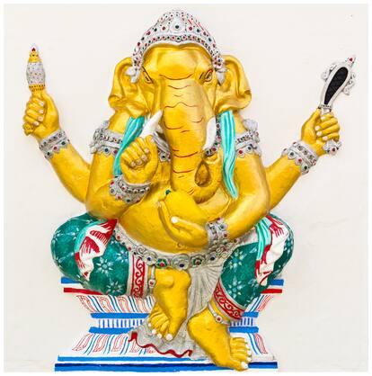 5 Ace Ganesh Wall Sticker Poster