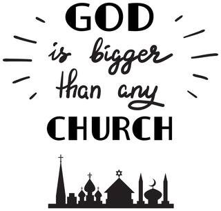 5 Ace God Is Bigger Than Islamic Wall Sticker Paper Poster