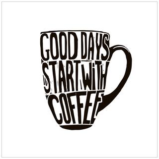 5 Ace good days started with Wall Decor Poster