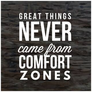 5 Ace great things never Wall Decor Poster