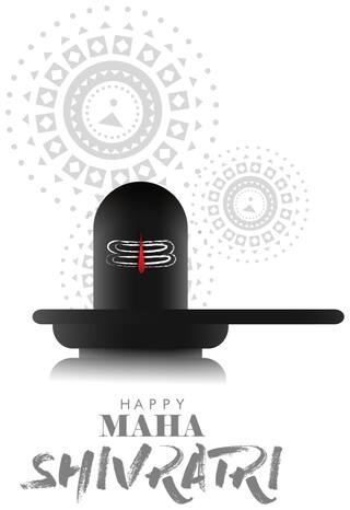 5 Ace Happy Maha Shivratri Wall Sticker Paper Poster
