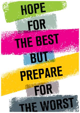 5 Ace Hope For The Best Wall Sticker Paper Poster