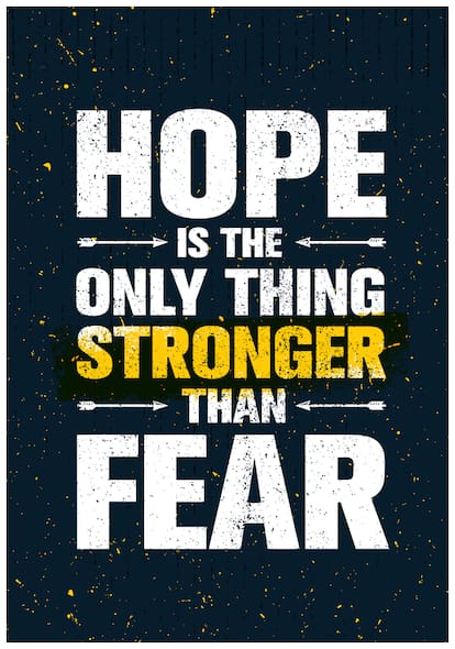 5 Ace Hope Is The Only Motivational,Office Quotes Inspirational Paper Poster