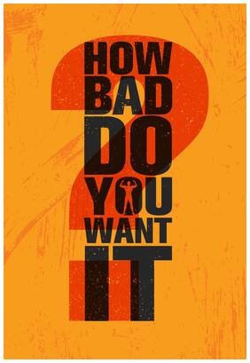 5 Ace How Bad Do You Wall Sticker Paper Poster