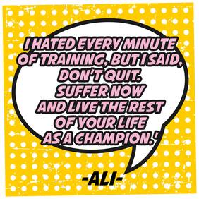 5 Ace I Hated Every Minute Of Trining Islamic Wall Sticker Paper Poster Reglious Assorted Paper Set Of 1