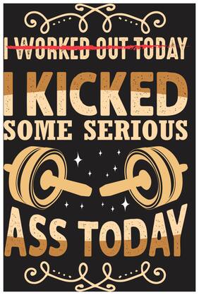 5 Ace I Kicked Some Wall Sticker Paper Poster