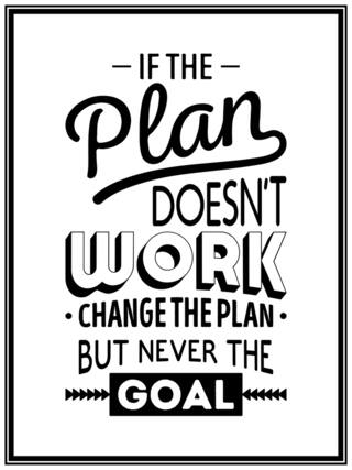 5 Ace If The Plan Doesnt Work Wall Poster