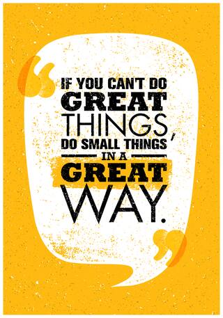 5 Ace if you cant do great things Wall Decor Poster