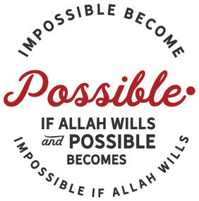 5 Ace Impossible Become Possible Wall Sticker Paper Poster