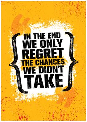 5 Ace In The End We Only Regret Wall Sticker Paper Poster
