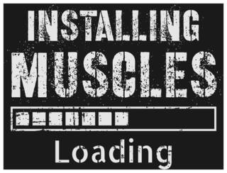 5 Ace Installing Muscles Quotation Wall Sticker Paper Poster Quotation Assorted Paper Set Of 1