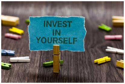 5 Ace invest in your self Wall Decor Poster