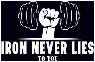 5 Ace Iron Never Lies To You Wall Sticker Paper Poster