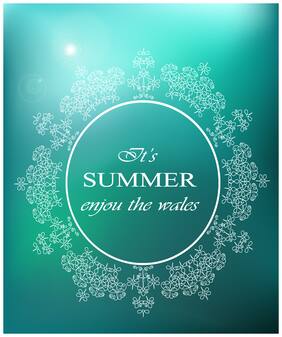 5 Ace It'S Summer Enjoy Posters